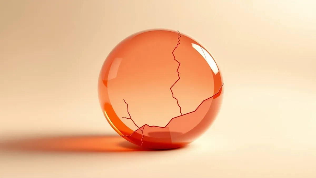 Illustration: A sleek, translucent security enclave floats in a sterile digital void, its smooth surface reflecting soft ambient light.