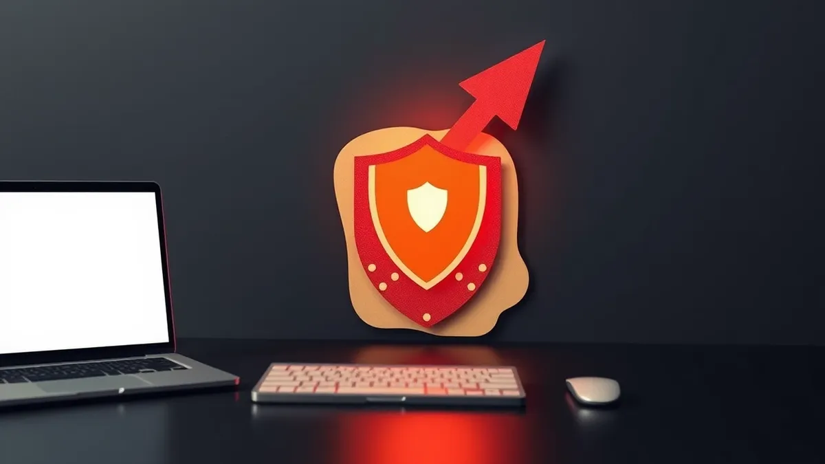 Illustration: A glowing server icon sits on a dark surface.