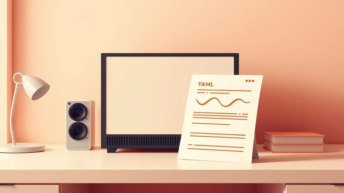 Illustration: A sleek, minimalist server unit sits on a clean desk, its blank front panel reflecting soft ambient light.