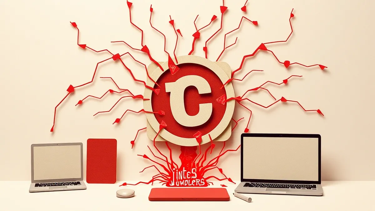 Illustration: A chaotic digital web wraps around a generic plugin icon, pulling raw data streams from the outside and injecting them directly into the core structure.